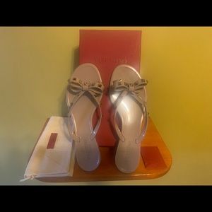 Valentino rock stud PVC sandals